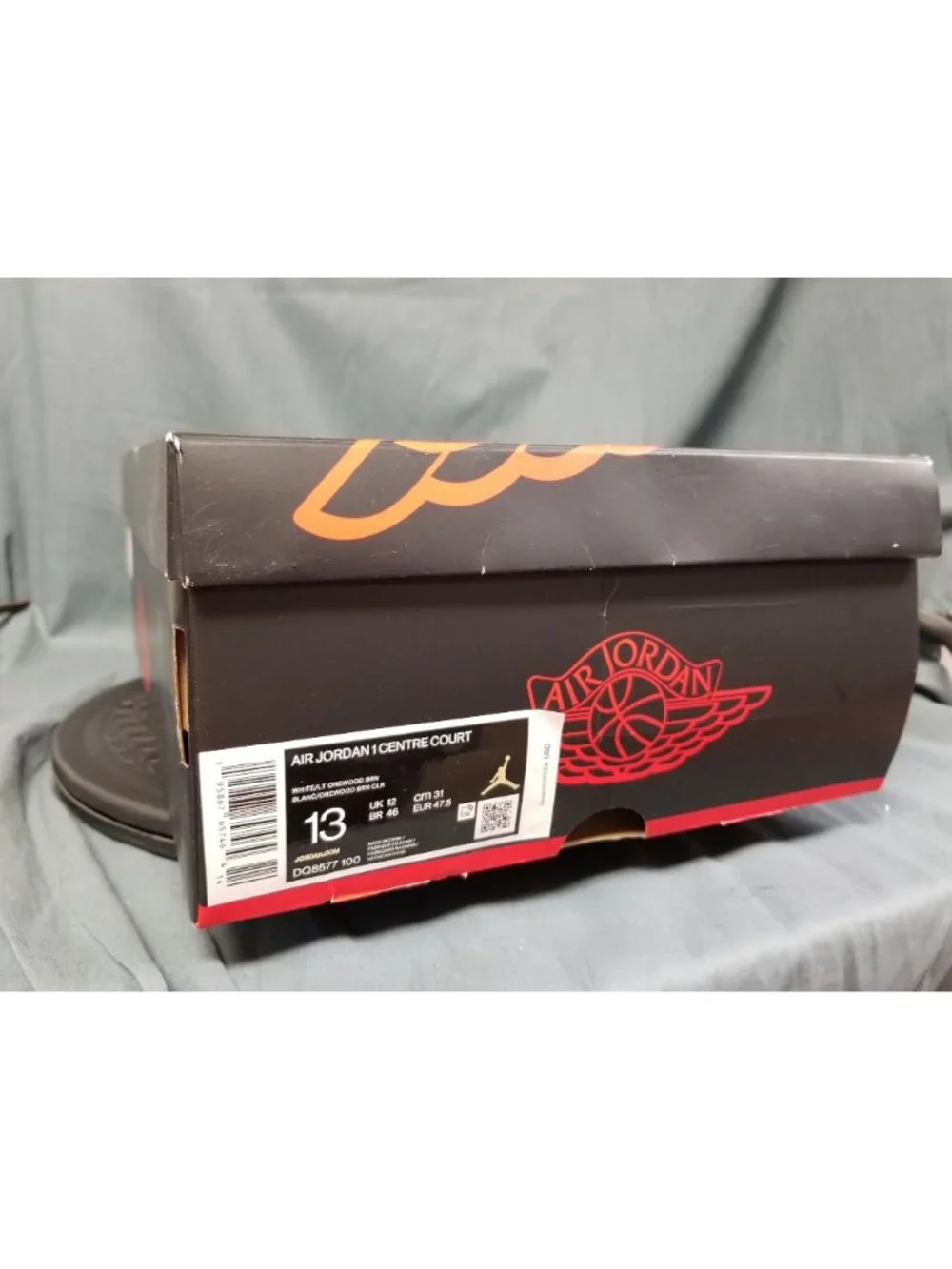 Jordan 1 Centre Court White Gold DQ8577 100 Men's Size 13 NEW IN BOX!